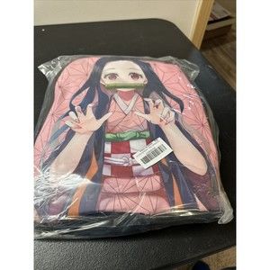 New Pink Anime Demon Slayer  Nezuko Kamado Backpack Bag Girl Kimetsu